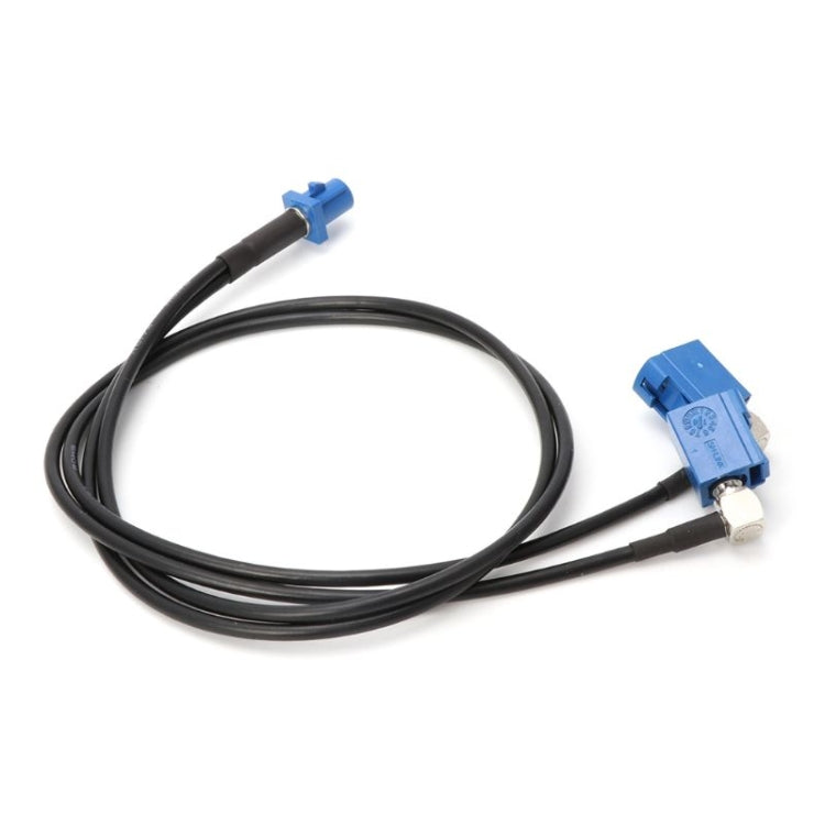 RG174 Type Fakra C Male Plug to 2 x Fakra C Female Jacks Y Splitter Combined Cable, Length: 50cm RG174 Type Fakra C Male Plug to 2 x Fakra C Female Jacks Y Splitter Combined Cable, Length: 50cm
